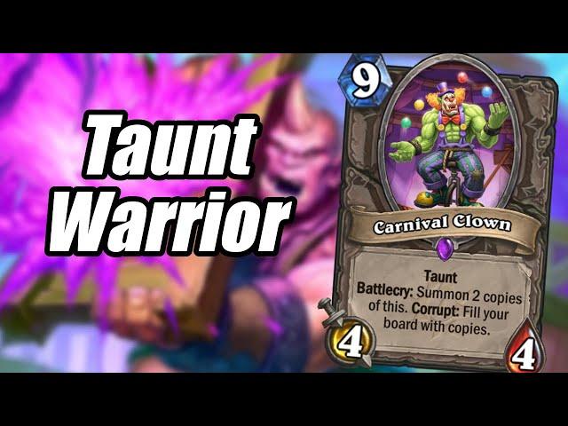 Taunt Warrior | Madness at the Darkmoon Faire | Hearthstone