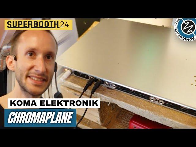 SUPERBOOTH 2024: Koma Elektronik - Chromaplane Electromagnetic Synth