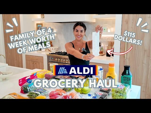 Affordable ALDI Healthy Grocery Haul | Alexandrea Garza