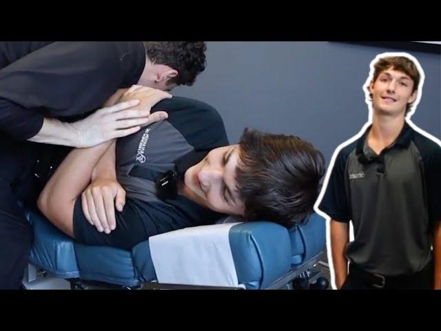 Chiropractic Adjustment for New CA Mike! | Hip & Spine Pain Relief