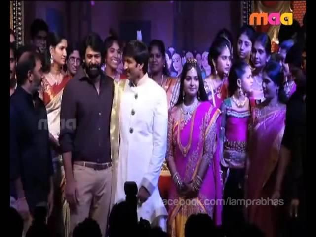 Prabhas At Gopichand Wedding Reception