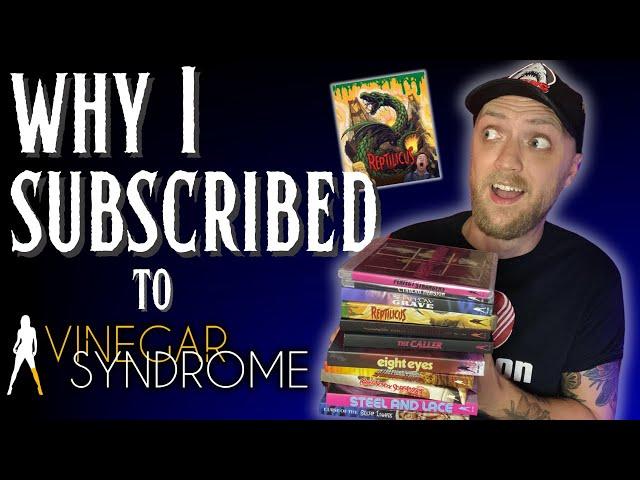 CULT MOVIE HAUL + Why I Subscribed to VINEGAR SYNDROME