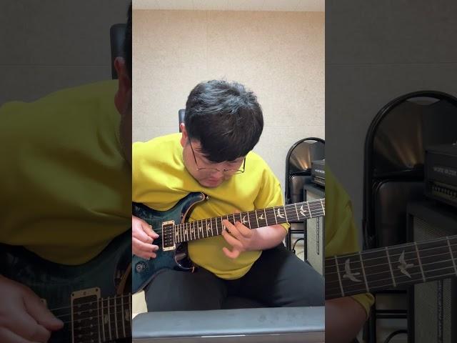 QWER 안녕나의슬픔 기타솔로 #guitar