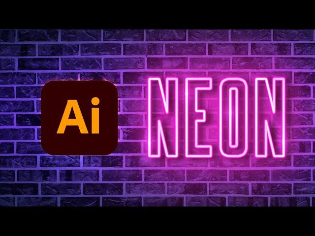 How to Create a Neon Text Effect in Illustrator