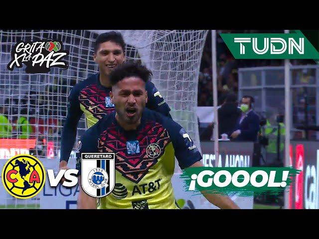 ¡GOOL HISTÓRICO! Bruno Valdez ANOTA | América 1-0 Querétaro | Grita México C22 - J8 | TUDN