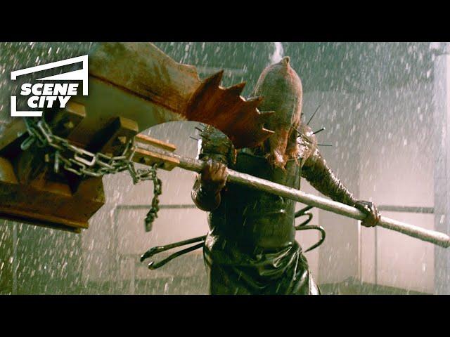 Resident Evil Afterlife: Alice and Claire vs. The Axeman (MILLA JOVOVICH, ALI LARTER FIGHT SCENE)