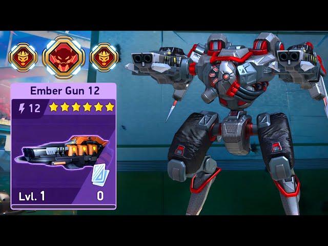 Mech Arena Unlock NEW Ember Gun 12 + Eclipse Battle Master