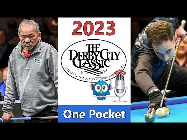 Efren Reyes vs Joshua Filler -- One Pocket -- 2023 Derby City Classic rd 7