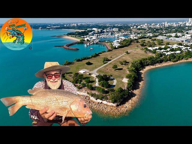 DARWIN HARBOUR CATCH COOK & BEAUTIFUL SUNSET AUSTRALIA