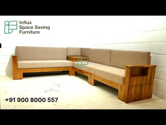 Mysore teak wooden sofa set |  Teak wood furniture manufacturer in Bangalore | Teak wood sofa