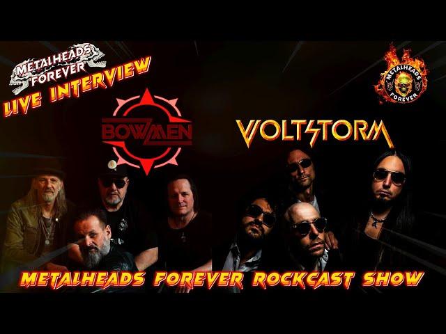 BOWMEN | VOLTSTORM #825 – 10.10.2024 | METALHEADS FOREVER - ROCKCAST SHOW