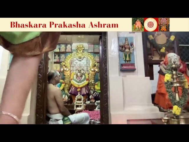 Sri Sarada Navaratri Mahotsavam 2024 Live from Chennai Ashram Day 8 Evening