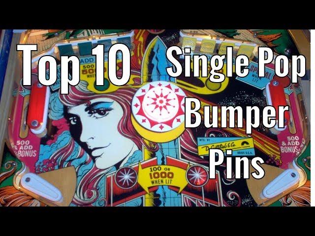 Top 10 Single Pop Bumper Pinball Machines