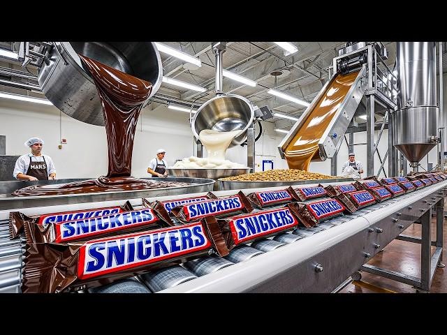 How Snickers Are Made In Factory