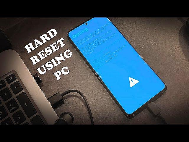 How to Hard Reset Android Phone with Computer !