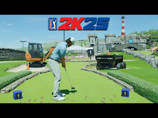 I PLAYED A PUTT PUTT COURSE IN PGA TOUR 2K25...