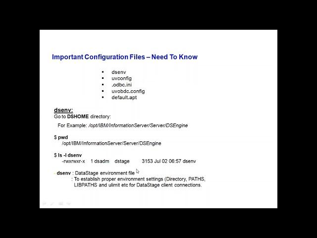 Datastage tutorial - Important configuration files - Learn at KnowStar!