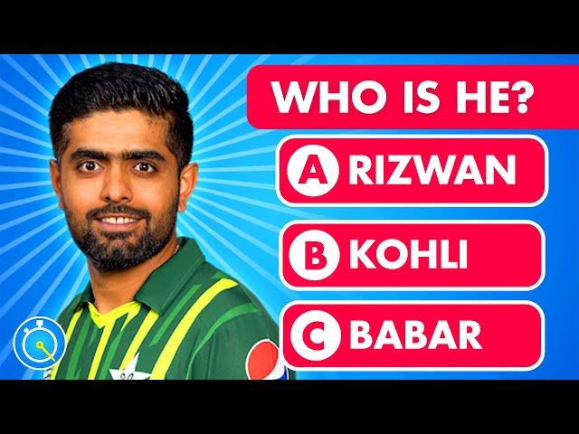 Guess The Cricket Player in 3 Seconds | T20 Batsman Edition