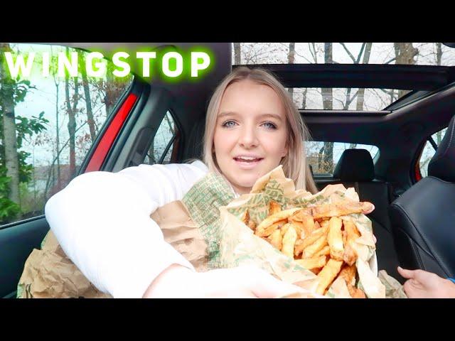 WINGSTOP MUKBANG! | Bryleigh Anne