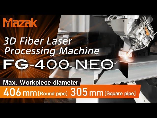 FG-400 NEO for automated processing of pipes and structural materials