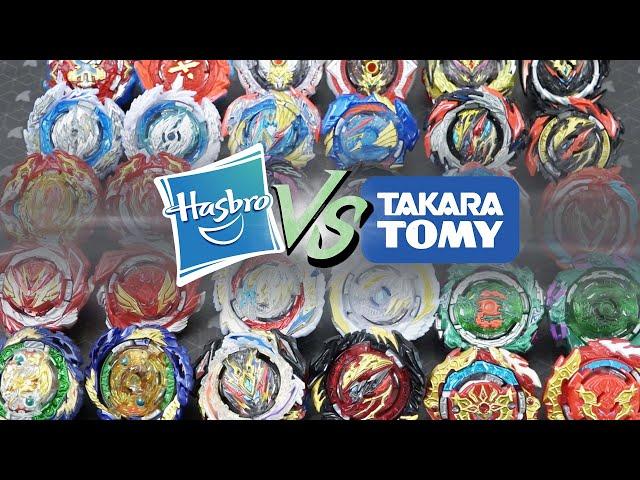 BRAND WARS! | DB & BU Beys VS QuadDrive & QuadStrike Beys HASBRO VS TT CONTEST | Beyblade Burst