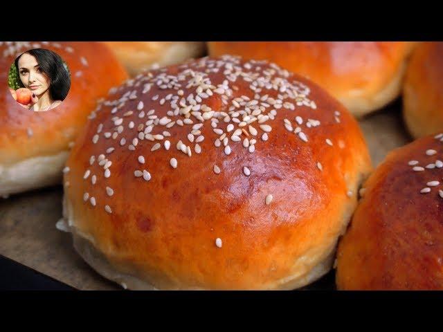 Идеальные Несладкие БУЛОЧКИ | Buns for Burger | Кулинарим с Таней