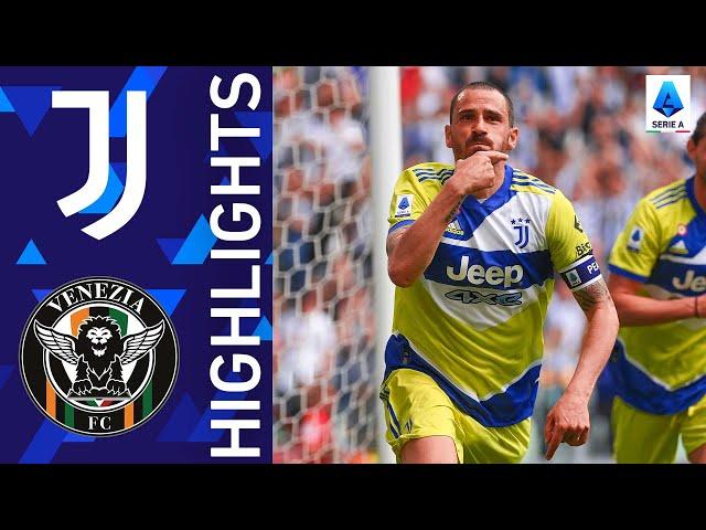 Juventus 2-1 Venezia | Bonucci strikes twice to seal Bianconeri win! | Serie A 2021/22