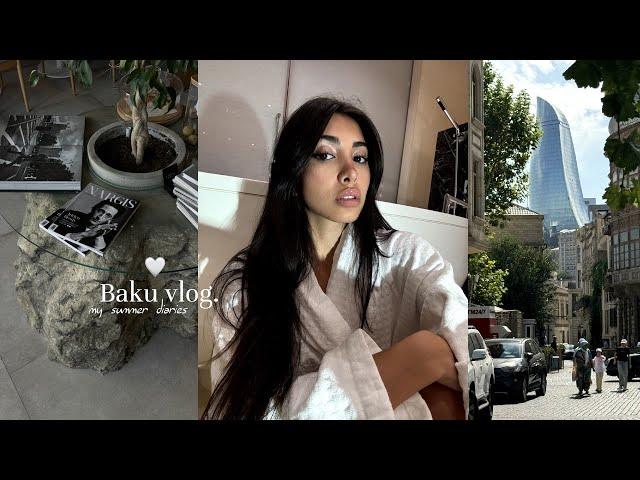 Baku vlog  old city, memories & cute cafes