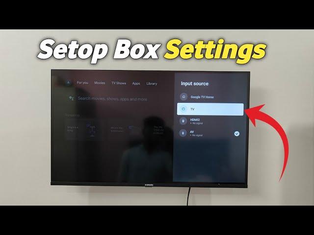 Redmi Fire TV Setup Box Setting | How To Make Setup Box as Default !