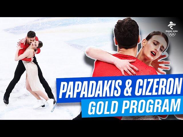 Stunning gold performance by Papadakis & Cizeron! 