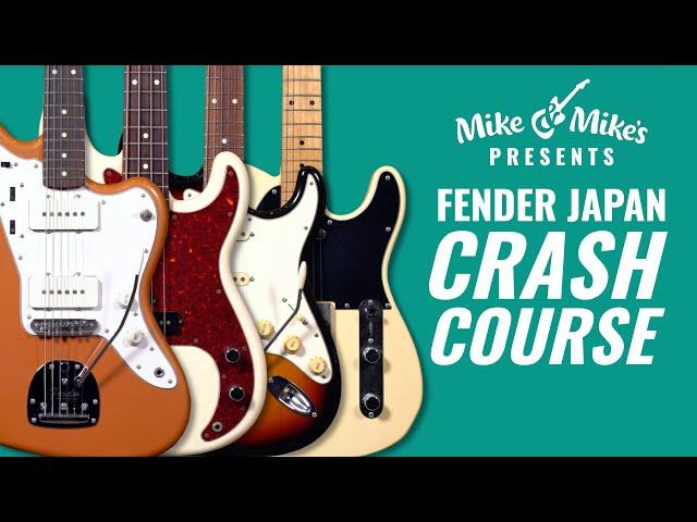 FENDER JAPAN CRASH COURSE: MIJ vs CIJ Dating, Identification, and More!
