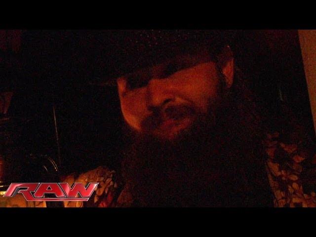 A WWE.com reporter enters The Wyatt Family home: Raw, July 8, 2013