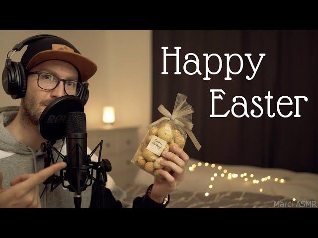 Easter ASMR | Soft Spoken Deep Male Voice with Crinkle and Squeeze Triggers