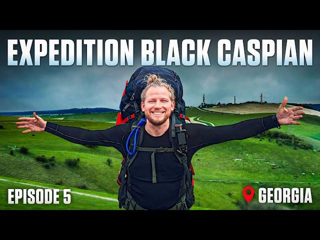 Solo Hiking Expedition in Georgia and Azerbaijan - Episode 5 | Beautiful Nature and Aggressive Dogs