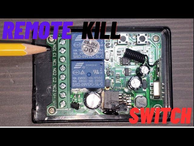 How to Wire a Remote Kill Switch