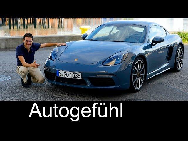 The best Porsche? 718 Cayman FULL REVIEW Racetrack test driven new neu 2017