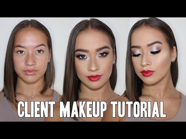 Client Formal Makeup Tutorial  Asian Eyes  Jasmine Hand