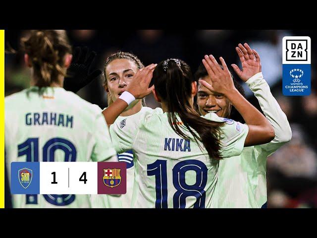 HIGHLIGHTS | SKN St.Pölten vs. FC Barcelona -- UEFA Women's Champions League 2024-25 (Español)