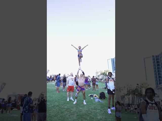 TBT to stunt fest 2025 #stuntfest #cheerleaders #cheerleading #cheer #cheerstunts #cheerleader