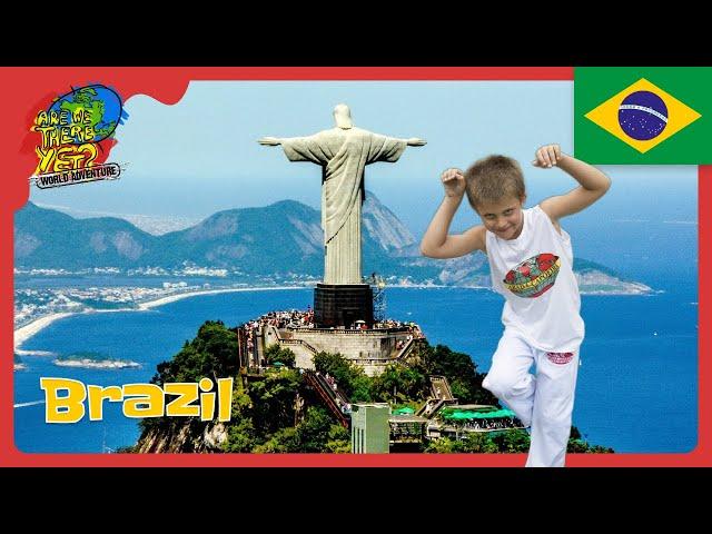  Brazil Adventure for Kids! Swim with Pink Dolphins,  Climb Trees & Meet Christ the Redeemer! ️