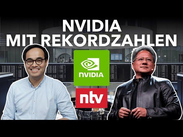 NVIDIA mit Rekordzahlen | Mein Interview bei der n-tv Telebörse von der Börse Frankfurt