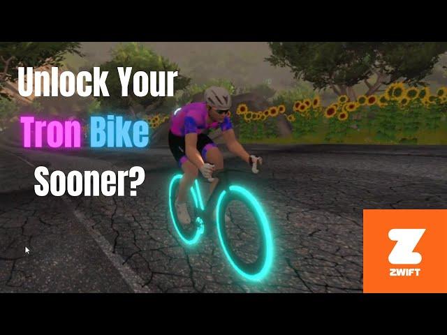 How to Unlock Your Tron Bike Sooner? Zwift Tips