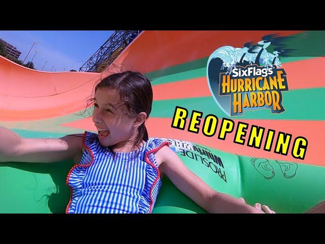 Six Flags Hurricane Harbor Reopening in Texas