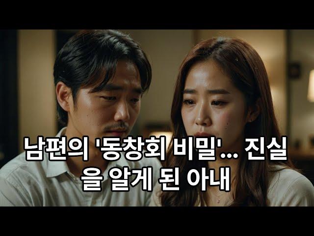 동창회에서 바람난 남편 믿었던 결혼, 그리고 무너진 일상