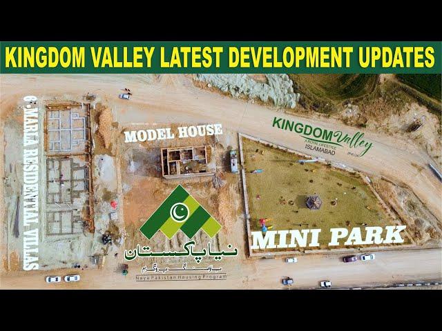 Kingdom Valley Development Updates || Model House || Residential Villas || MZS TV