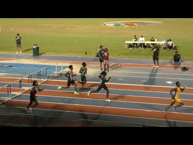 Boys 400m Hurdles Section 3 2024 FHSAA 3A Region 4