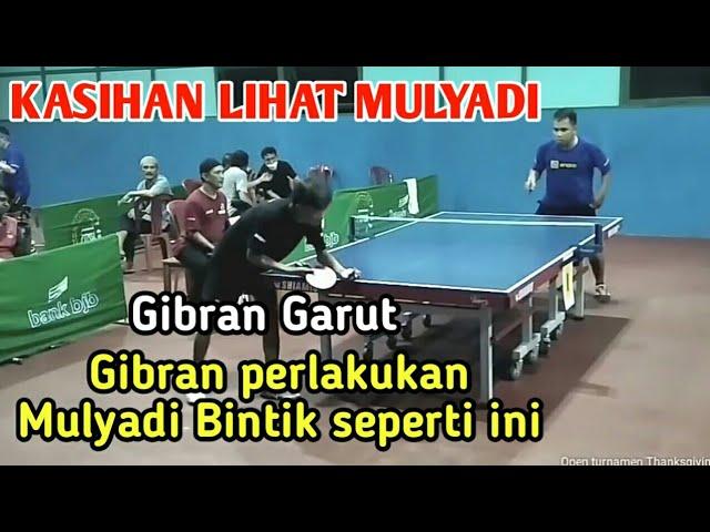 Gibran Garut vs Mulyadi bintik turnamen tenis meja Thanksgiving Cirebon 2021