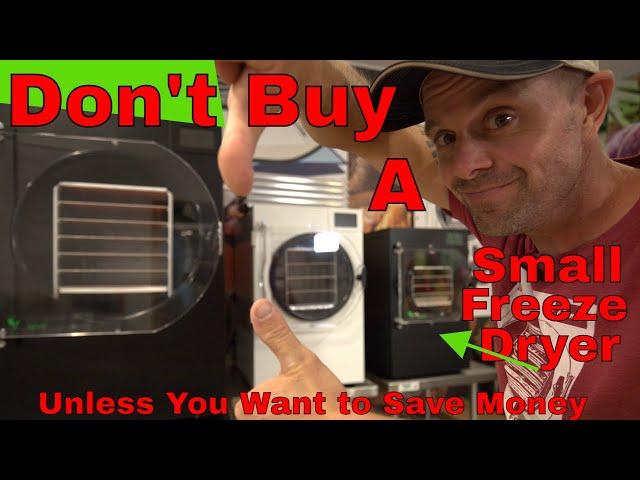 DON'T BUY a SMALL HARVESTRIGHT FREEZE DRYER! #harvestrightfreezedryer #harvestright