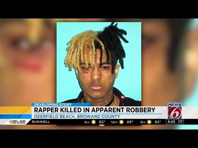 Rapper XXXTentacion shot dead in Florida