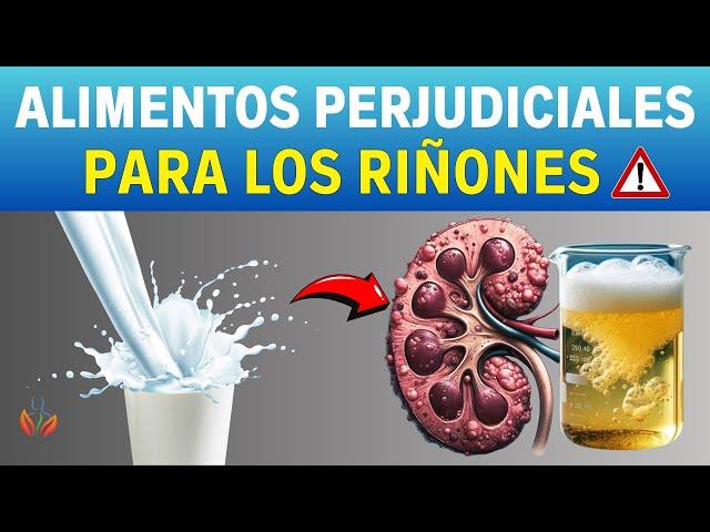 8 ALIMENTOS QUE Destruyen los RIÑONES Y Aumenta Las PROTEÍNAS | Vida Saludable